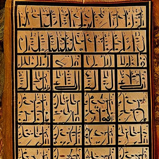 An image of an ancient Torah scroll with Hebrew text, highlighting letters and numbers to show hidden patterns.