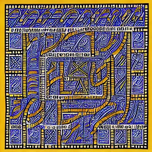 A visualization of Hebrew letters transforming into numbers and mathematical patterns overlaid on Torah text.